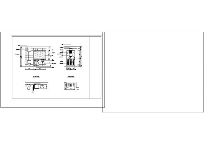 某高级别墅建筑精装方案设计施工CAD图纸_图1