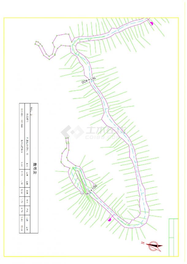 SⅡ-8-2 公路用地图（堂房连接线）.dwg-图二