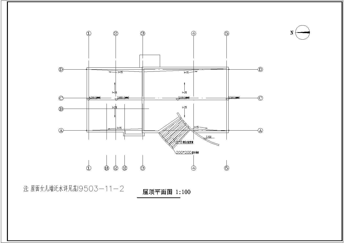 某南京国电会所CAD完整构造施工设计图纸