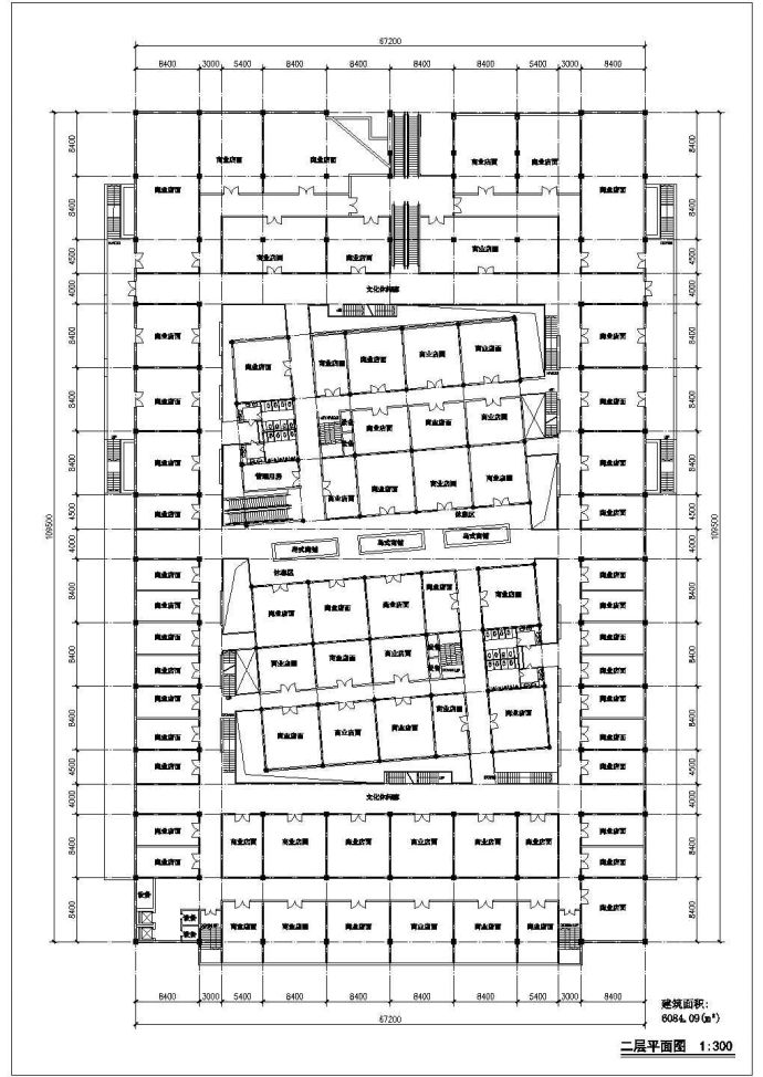 某城市大型商场规划图_图1