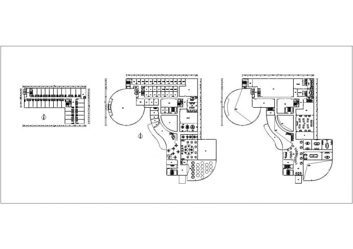 某教学楼CAD平面大样完整施工设计方案图_图1