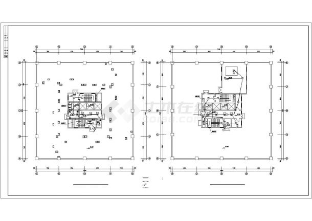 [内蒙古]综合商业楼强弱电施工图42张（商场公寓办公甲级设计院）-图一
