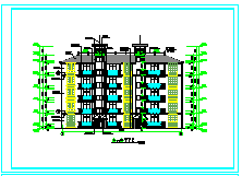 某公寓楼建筑设计CAD施工图纸-图二