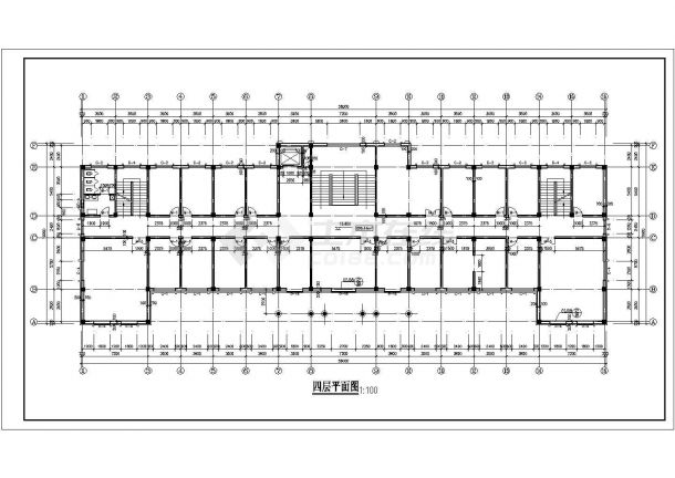 办公楼设计_某办公楼（仿古）设计建筑施工图纸(CAD)-图二