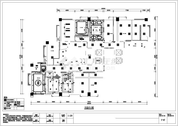 某江西科技发展有限公司CAD全套完整构造详细平面图-图二
