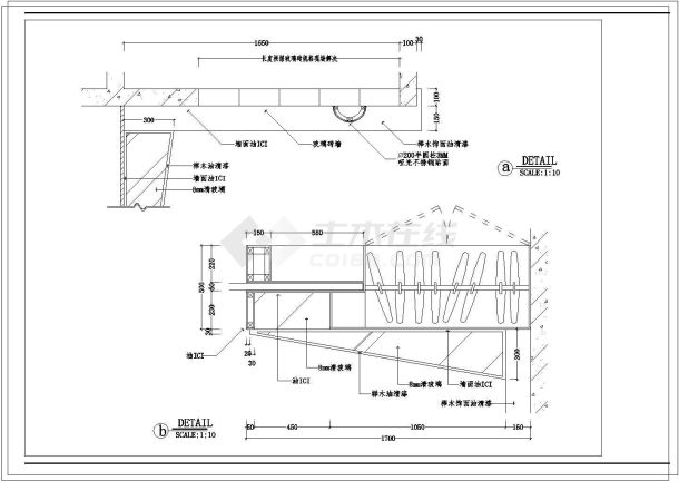 花园洋房室内装修装饰设计cad施工图-图二