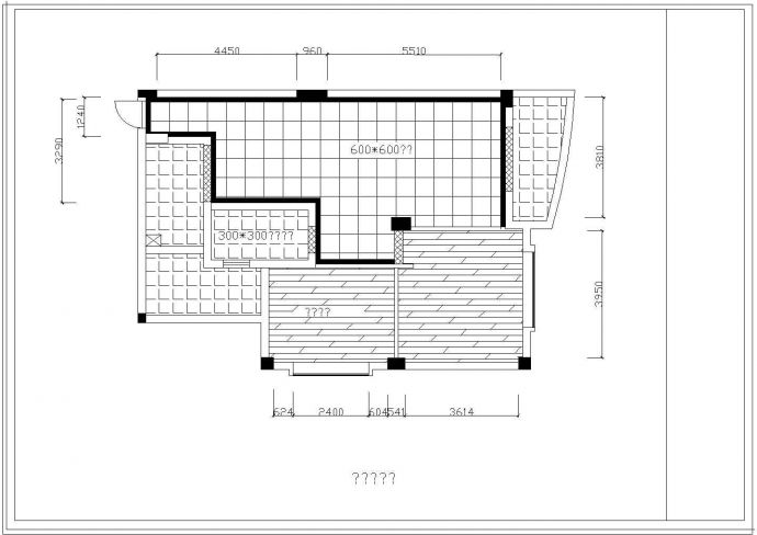 某花园住宅小区家装设计cad施工图纸_图1