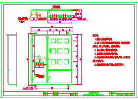 复杂社区电气电表箱平立面cad施工设计图