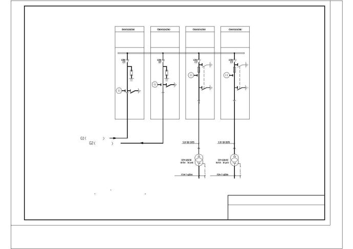 办公楼设计_十二层行政办公楼电气施工图纸.cad_图1