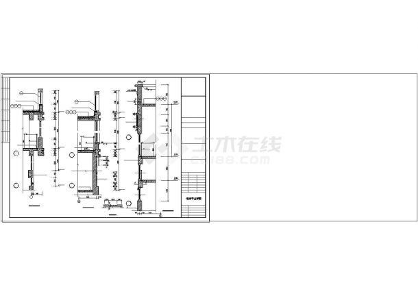 [武夷山]某四层特色别墅建筑cad设计施工图（421平方米）-图一