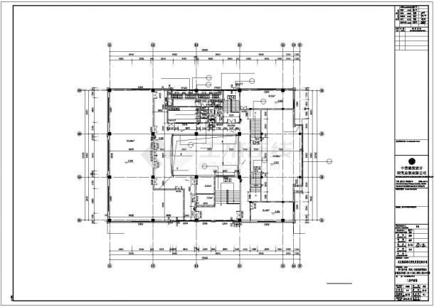 [武汉]两层古典风格框架结构综合性商业建筑cad施工图-图二