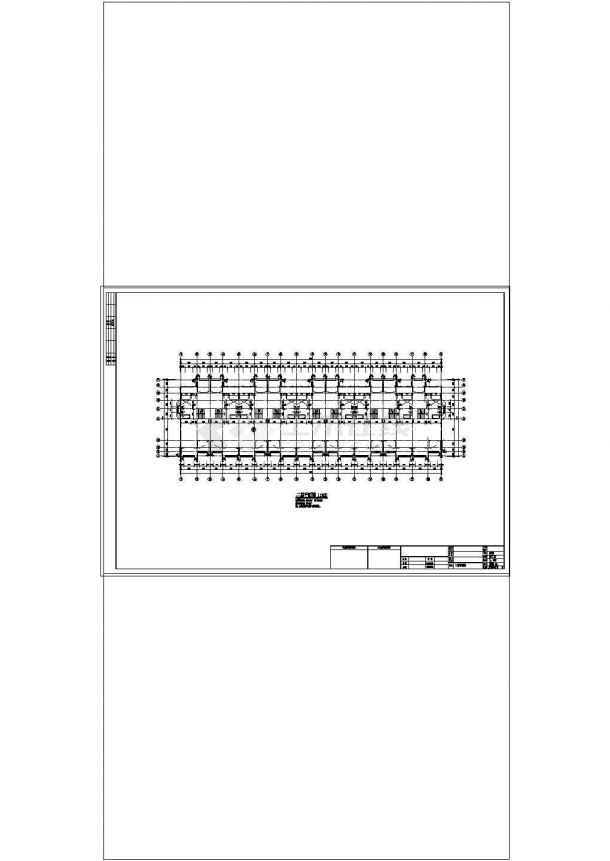 [抚顺]某三层异性柱结构别墅建筑设计CAD施工图纸-图二
