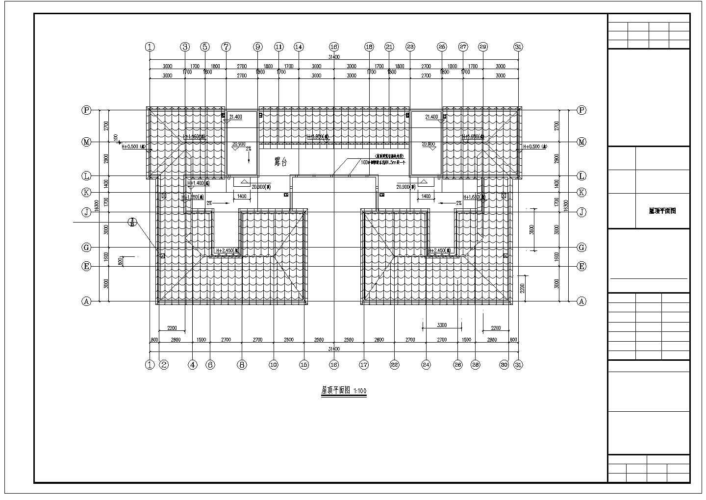 [湖北]六层框架结构三级复杂程度住宅建筑cad设计施工图