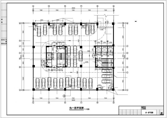 [湖南]怀化某中医院门诊综合楼建筑设计CAD施工图纸_图1