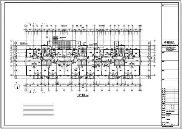 [江苏]高层框剪结构单元式住宅建筑cad施工图-图二