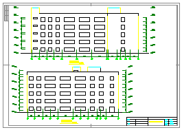 [杭州]某六层办公楼cad建筑方案图_图1