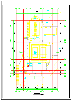 吉林省博士后公寓详细施工CAD设计图纸-图二