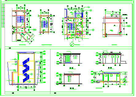 罗马嘉园部分建筑设计CAD图纸-图二