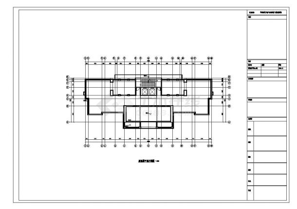 某城市现代建筑工程设计CAD参考详图-图二