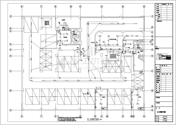 四川某中西医住院综合楼全套电气施工设计图纸（安装大样）-图一