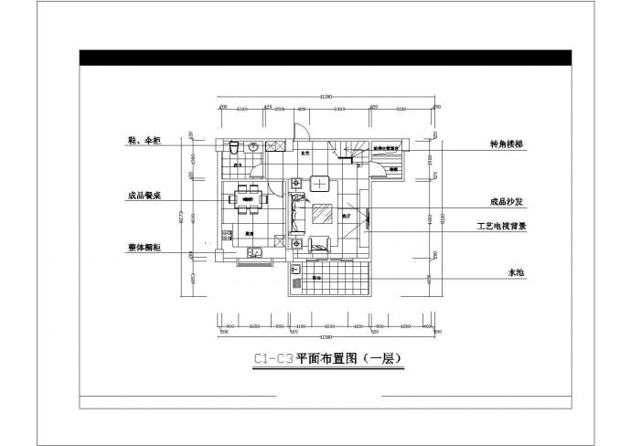 保定市澜惠家园小区经典热门的平面户型设计CAD图纸（共18张）_图1