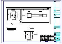 某地250VA箱变电气cad施工设计图纸-图一