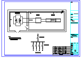 某地250VA箱变电气cad施工设计图纸_图1