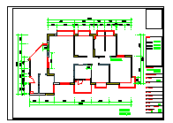 中式风格（三房）住宅装修施工图（含设计说明）