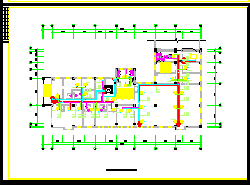 某办公楼全套中央空调CAD施工设计图-图一