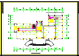某办公楼全套中央空调CAD施工设计图-图二