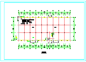 某2层框架车间全套cad建筑施工图-图二