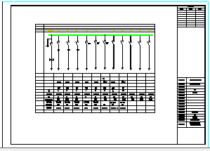 临海某省污水处理厂cad电气设计设备施工图-图二