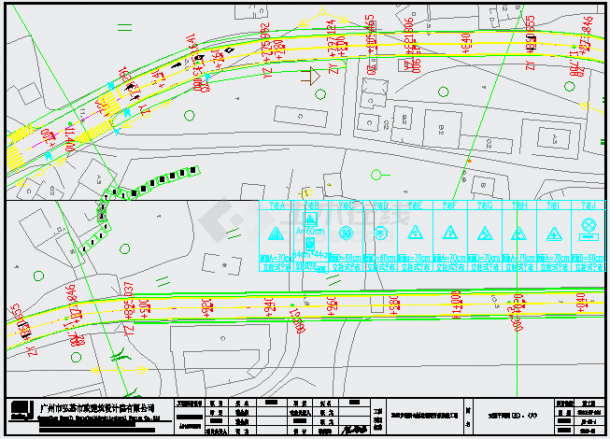 某村段CAD详细设计路面升级改造工程-图一