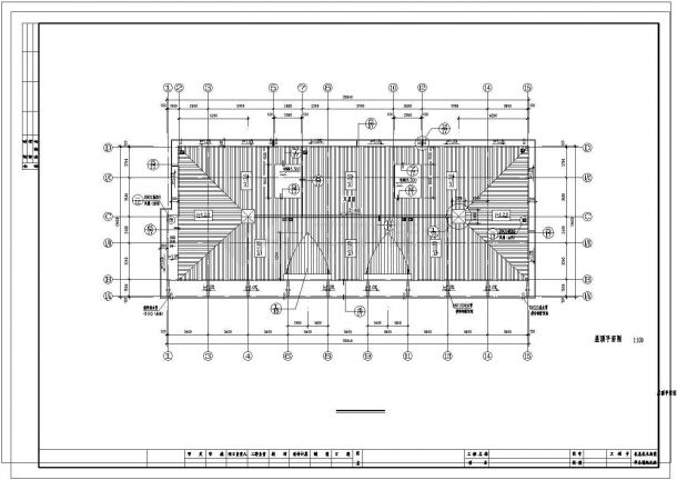 某商住楼设计CAD大样设计完整详细框架结构施工图-图一