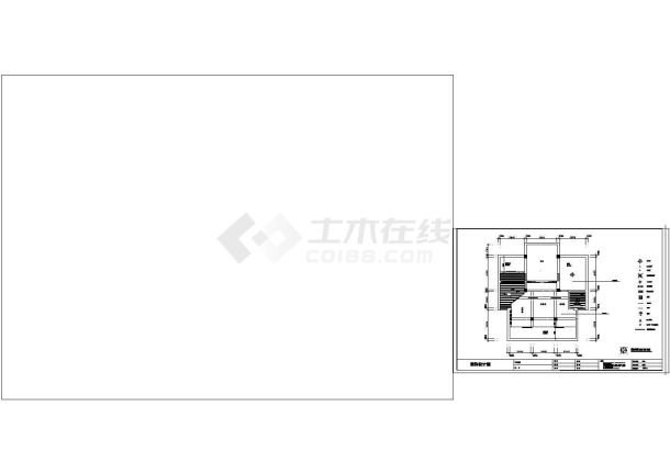 200平米豪宅室内装修cad施工图纸-图二