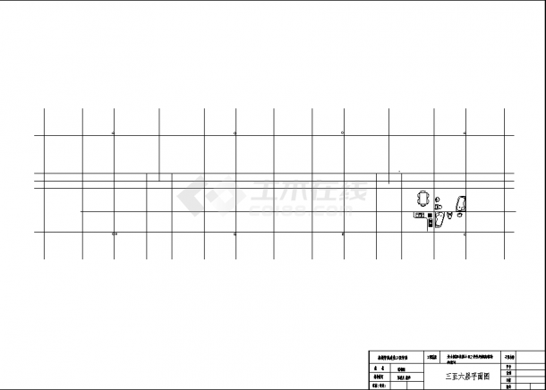 关山国际花园小区2号住宅楼建筑设计施工cad图纸（说明齐全）-图二
