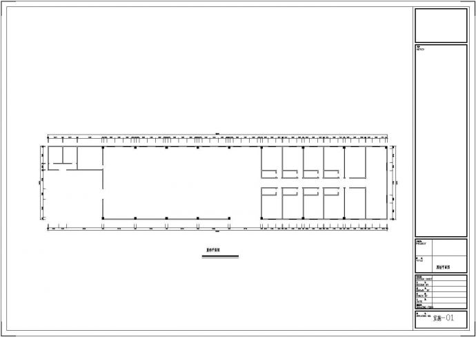 某二层中式茶楼装修设计cad全套施工图（含设计说明）_图1