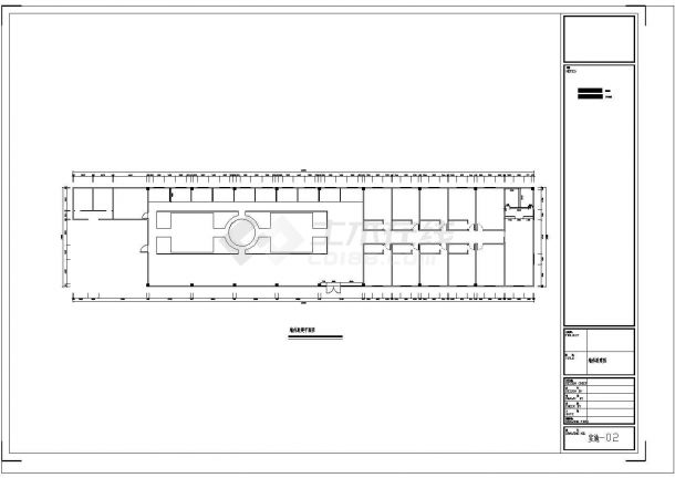 某二层中式茶楼装修设计cad全套施工图（含设计说明）-图二