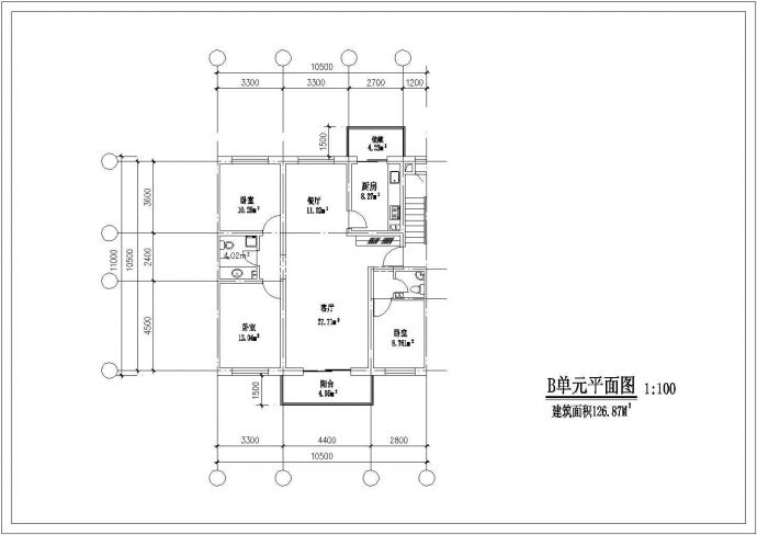 漳州市北苑家园小区经典热门的平面户型设计CAD图纸（共16张）_图1
