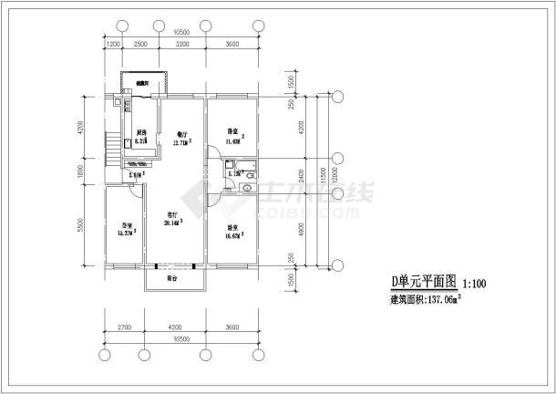 漳州市北苑家园小区经典热门的平面户型设计CAD图纸（共16张）-图二