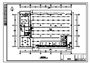 某五层汽车销售4S店电气施工cad图(含消防，弱电，照明系统设计)-图一