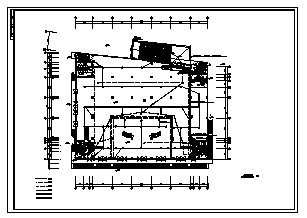 某四层带地下室商场电气施工cad图(含照明，消防设计)-图一