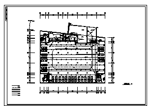 某四层带地下室商场电气施工cad图(含照明，消防设计)-图二