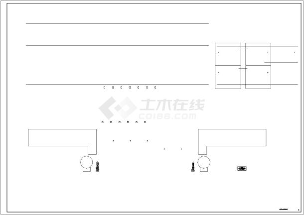 某2万平米物流配送库房给排水施工设计图（虹吸雨水系统）-图一