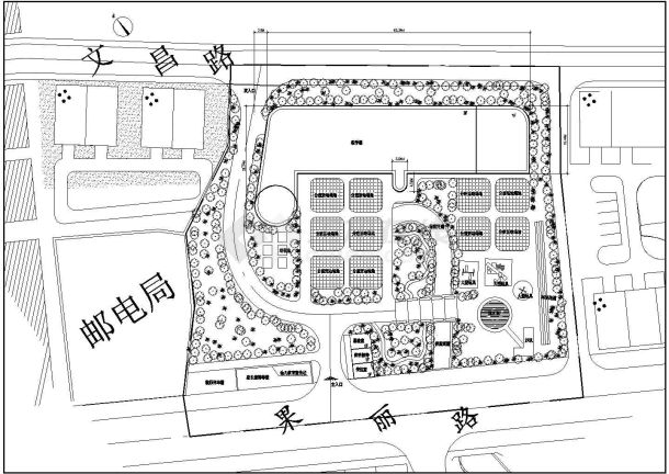 某幼儿园教学楼CAD建筑设计完整全套图-图二