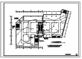 某六层带地下室商场电气施工cad图，含消防设计-图二