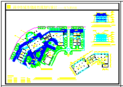 全套住宅小区规划绿化单体楼设计cad图纸-图二