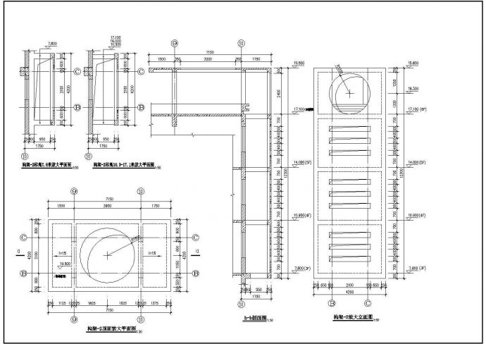 某工人俱乐部CAD室内装修设计完整施工图_图1
