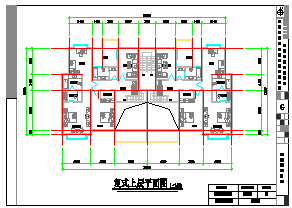 十余种住宅户型方案cad设计图纸-图二