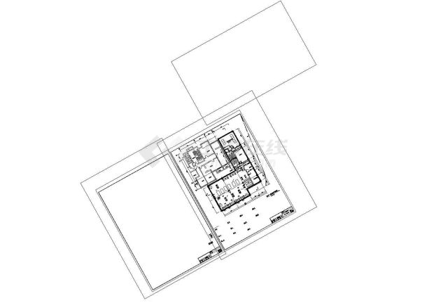 [吉林]加压泵站管线施工图非常标准CAD图纸设计-图二